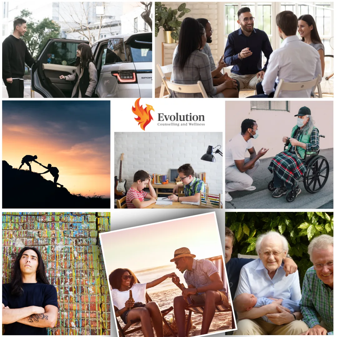 Collage of acts of Chivalry